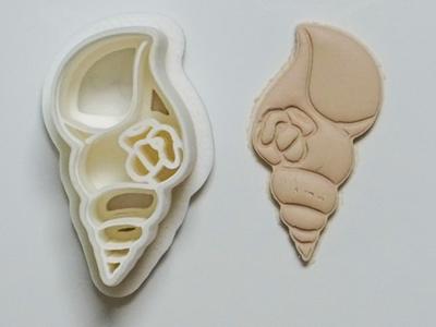 Long Shell  Polymer Clay Cutter Earrings Necklaces