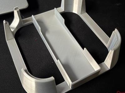 Mac Mini M4 Stand with external USB M2 SSD Holder