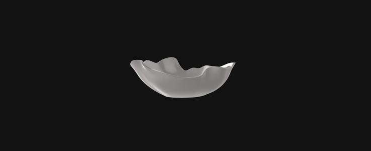 Figurine of an imperfect saucer