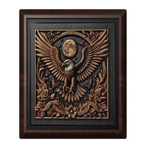 Eagle animal wall art relief wall decor