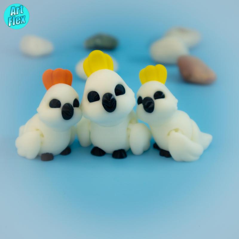 Little Flexi Crested Cockatoo