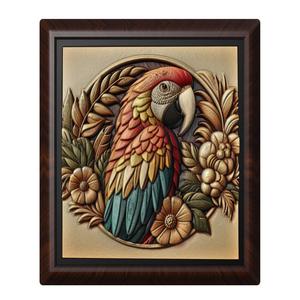 Parrot animal wall art relief wall decor