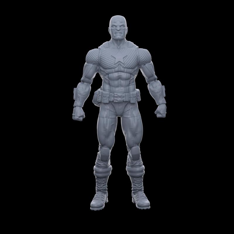 Secret Empire Captain America Scan (Marvel Legends)