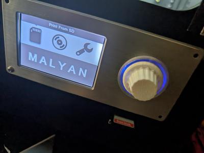 Malyan M180 Push Button Control Knob