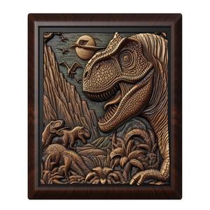 dinazor animal wall art relief wall decor