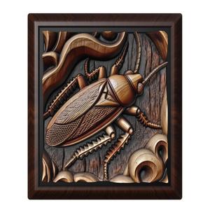 Cockroach animal wall art relief wall decor