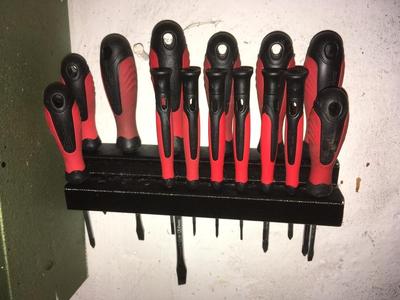Wall Screwdriver Holder