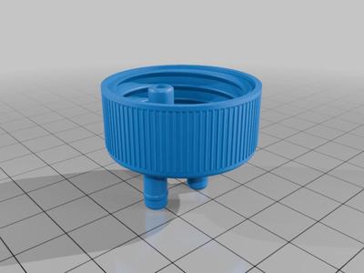 PET bottle cap with 5mm and 5mm pipe