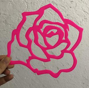 BRAZILIAN ROSE  wall art /decoration