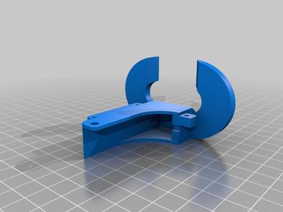 Geeetech A20M 5015 fan duct and mount