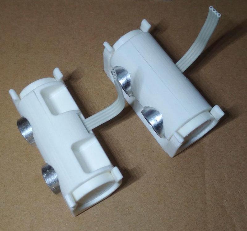HC-SR04 Casing for soldering wires