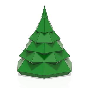 Low Poly Christmas tree
