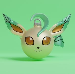 Pokemon - Christmas Ornament Leafeon