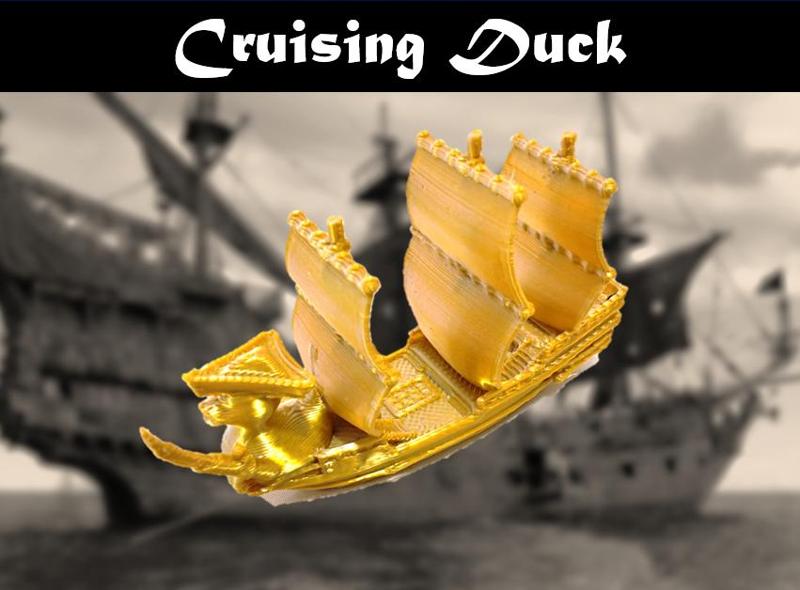 Pirate Cruising Duck