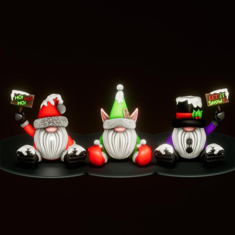🎄🎅 CHRISTMAS GNOMES (COMMERCIAL)🎅🎄