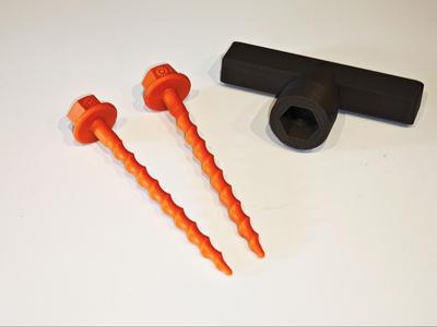 Tool for Screw-in Pegs