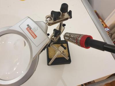 T12 iron holder adapter for Lidl third hand