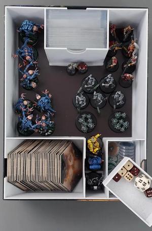Storage Insert compatible with Space Marine Adventures: Doomsday Countdown   