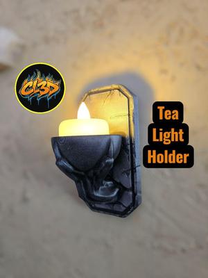 Wall Mounted Claw LED Tea Light Holder