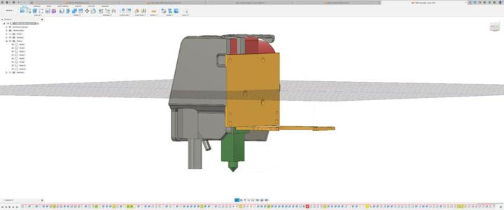 T300 Nebula Extruder Mount