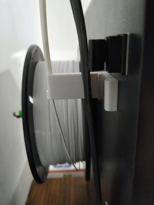 Wanhao D6 Plus filament clip holder and spacer