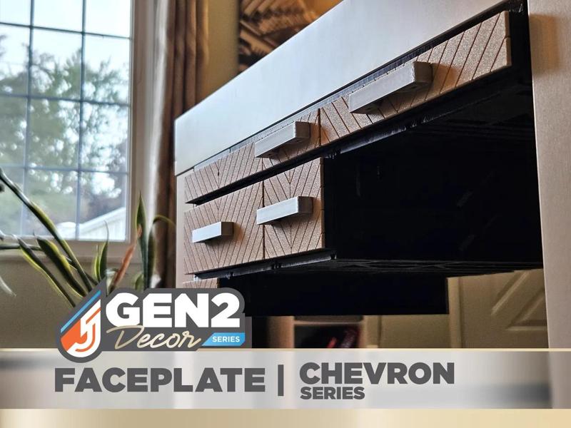GEN2 Decor - Faceplates - Chevron Series   