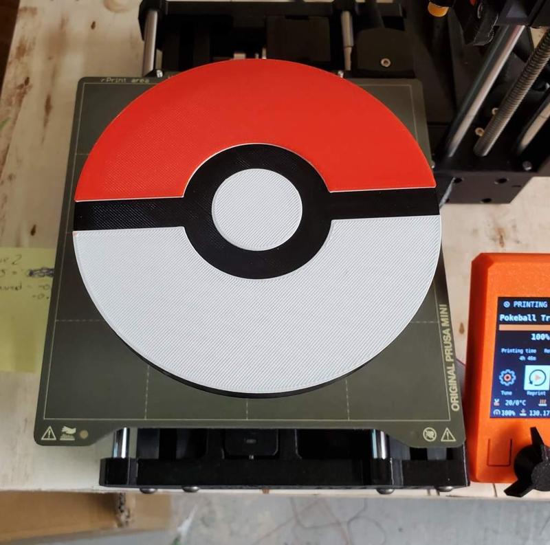 Pokeball 2 inch Trailer Hitch Cover