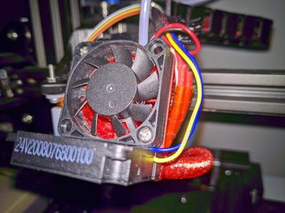 MinionD Ender 3 v2 Dual duct | stock hardware
