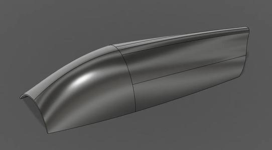 New Canopy for FJ-4 Fury   