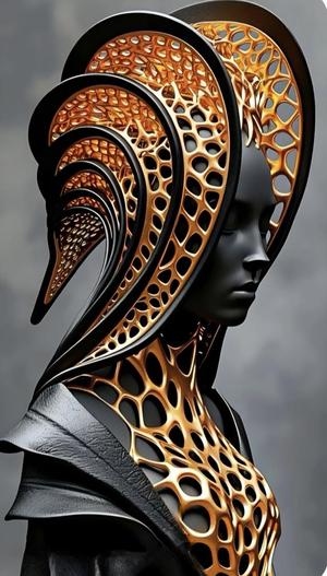 Futurist Afrocentric Sculpture