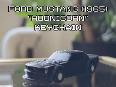 Ford Mustang (1965) "Hoonicorn" Keychain