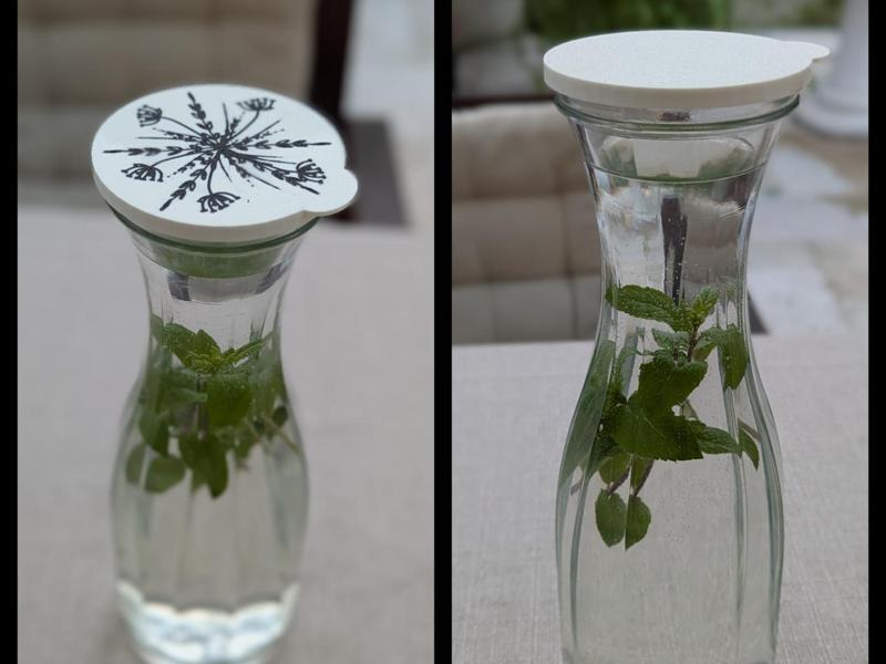 Lid for 1 Liter Carafe; Ikea