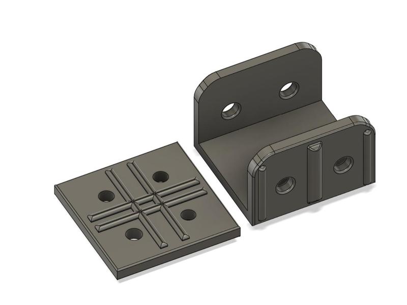 120mm Fan Coupler/Connector