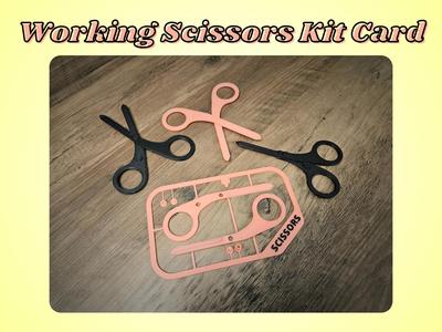 Kit card - Scissors that actually work