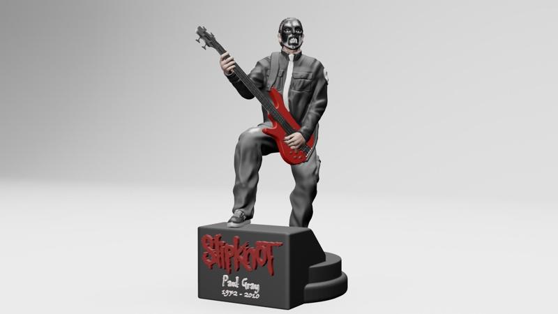paul gray Slipknot - 3Dprinting