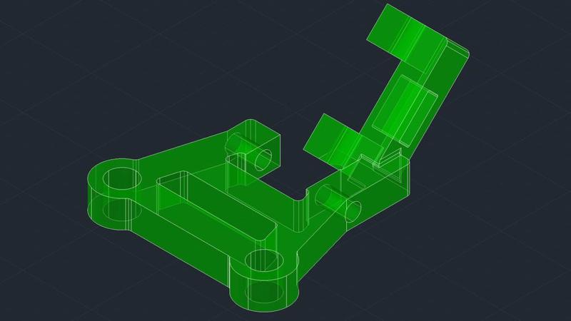 XHover Stingy V2 TBS Tracer Dual-Antenna Mount