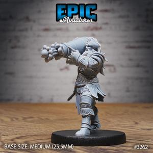 Cursed Captain Canon ‧ DnD Miniature ‧ Tabletop Miniatures ‧ Gaming Monster ‧ 3D Model ‧ RPG ‧ DnDminis ‧ STL FILE