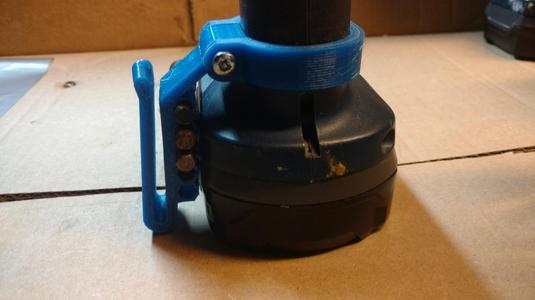 Customizable Cordless Power Tool Belt Clip