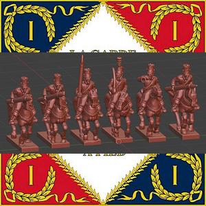 Epic  Napoleonic French Guard Eclaireurs 2nd rgt 1814