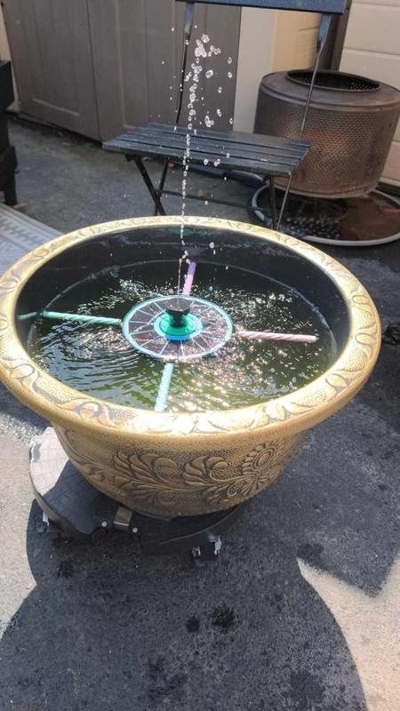 Solar fountain Nozzle 