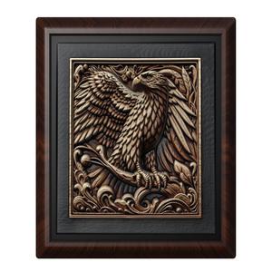 Eagle animal wall art relief wall decor