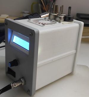 DIY Arduino hot air SMD rework station.