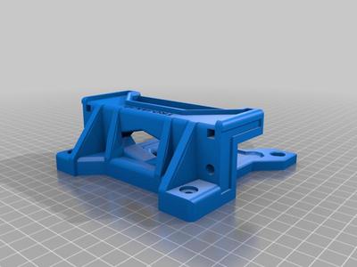 Monitor VESA mount hook