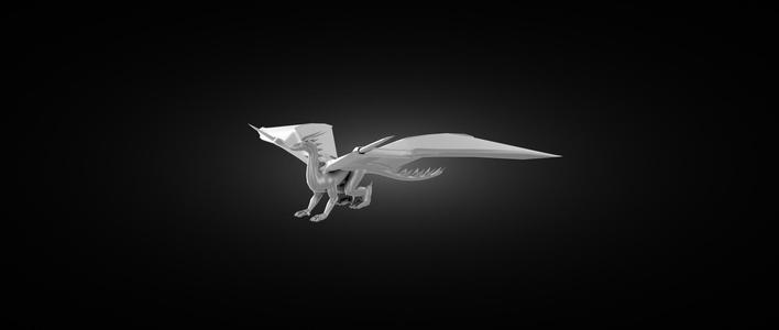 Small figurine of a dragon