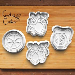 Lemon Cookie Cutter set 0938