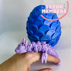 Flexi Baby Water Dragon + Egg