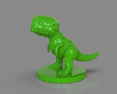 Stylized Dinosaur T Rex