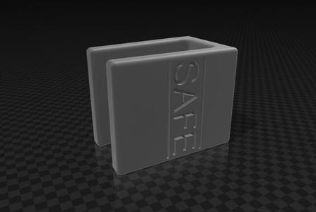 Notebook cam cap - 6.5mm thick display