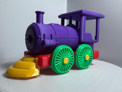 Steam Train Toy / Locomotive Toy 