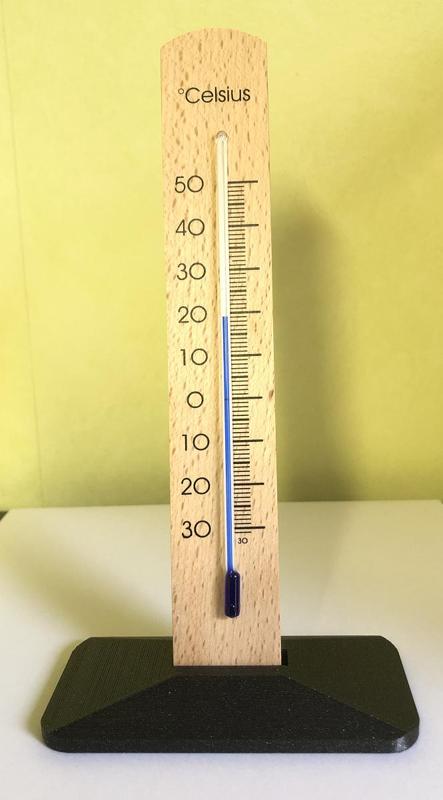 Thermometer base plate